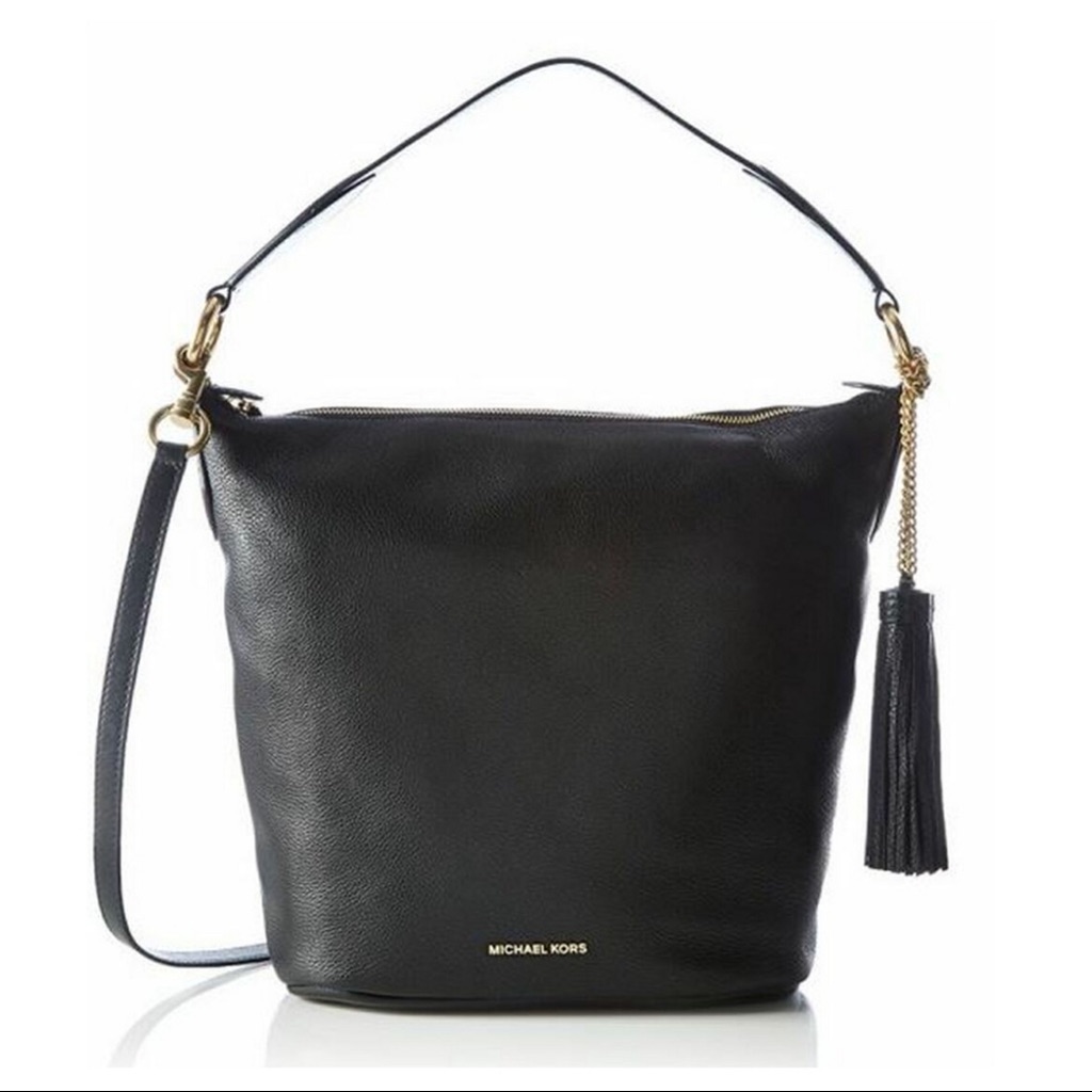 New Michael Kors Large Convertible Elana Shoulder Bag